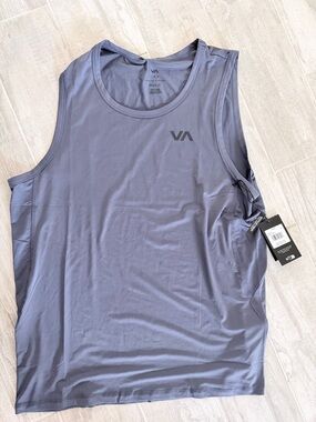 RVCA Men's Performance Tank Top - Slate